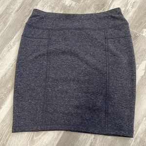 NWOT Athleta Dark Grey Athletic Stretch Skirt XXS